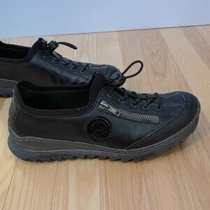 Women's Rieker Low-Top Sneakers, Black 00 - Size 39